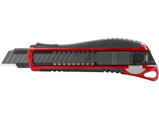 FORTUM nůž ulamovací s kovovou výztuhou, 18mm, Auto-lock