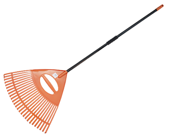 Bradas KT-CXH26 hrábě na lístí 63cm s násadou