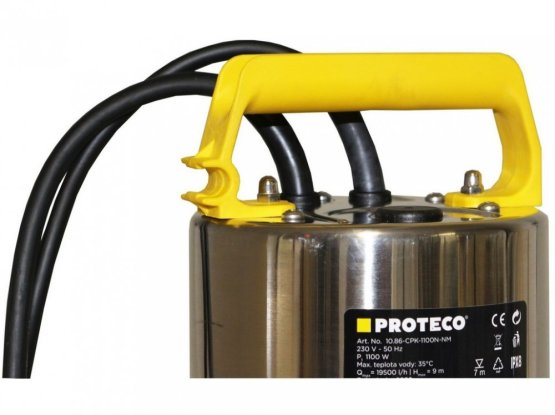 čerpadlo ponorné 1100W, 15500L/hod, max. hloubka 7m NEREZ