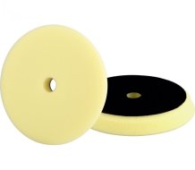 EXTOL PREMIUM kotouč leštící pěnový, orbitální, T80, žlutý, ⌀150x25mm, suchý zip ⌀127mm