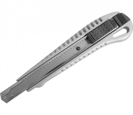 EXTOL CRAFT nůž ulamovací celokovový s výztuhou, 9mm, Auto-lock