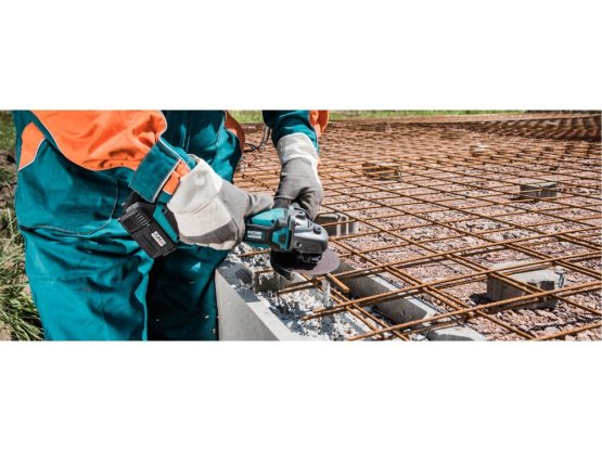 EXTOL INDUSTRIAL bruska úhlová aku SHARE20V, 125mm,