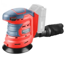 EXTOL PREMIUM bruska excentrická aku SHARE20V, 125mm, 20V Li-ion, bez baterie a nabíječky