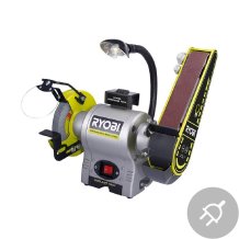 Ryobi RBGL250 elektrická bruska s pásem a kotoučem 250W