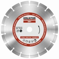 KREATOR KRT082104 - Diamantový kotouč segmentový 230mm PREMIUM