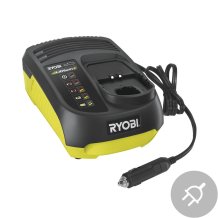 Elektrická nabíječka RC18-118C Ryobi, do auta, 18V