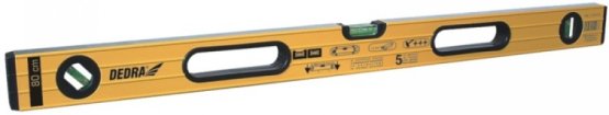 Dedra MD5080 vodováha 3 libely 80cm
