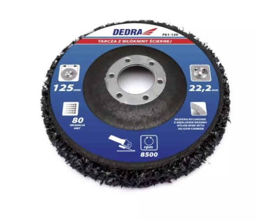 Dedra tkaninový brusný kotouč na barvu 125mm