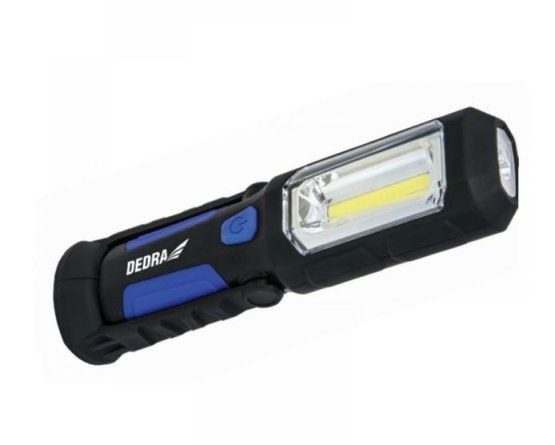 Dedra Nabíjecí lampa 3 W COB LED + 1 W LED, USB