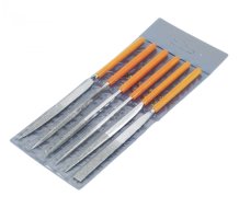 EXTOL PREMIUM pilníky diamantové jehlové, sada 6ks, 160mm