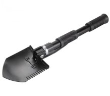 EXTOL PREMIUM lopatka skládací s motyčkou, délka 40cm, šířka 9,5cm
