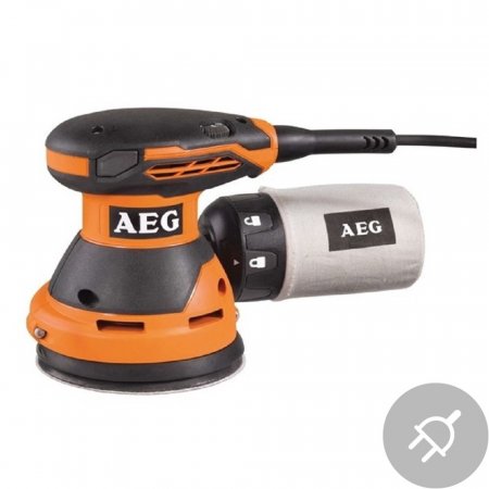 AEG EX 125 ES  elektrická excentrická bruska 300W, 125mm