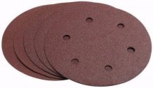 Dedra brusné kotouče 225mm P240 5ks suchý zip