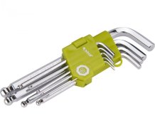 EXTOL CRAFT L-klíče IMBUS, sada 9ks, 1,5-10mm