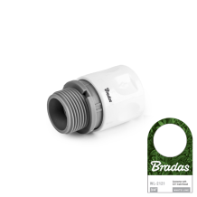 White LINE spojka na hadici vnější závit 3/4"
