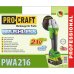 Procraft PWA216 aku bruska 2x4.0Ah