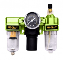 Procraft FU02 regulátor tlaku se vzduchovým a olejovým filtrem
