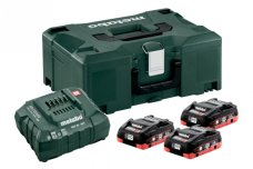 Metabo Basic-Set aku LiHD 3x4.0Ah+ nabíječka