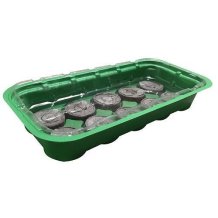 Minipařeniště s Jiffamy pro 10 sazenic
