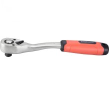 EXTOL PREMIUM ráčna tvarovaná, 45 zubů, 1/2", L 253mm, Crv