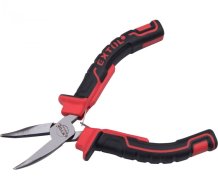 EXTOL PREMIUM kleště půlkulaté zahnuté mini, 125mm