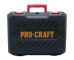 Procraft PGA20 aku úhlová bruska 20V, kotouč 125 mm, 2x4.0Ah