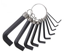 EXTOL CRAFT L-klíče IMBUS, sada 10ks, 2-14mm