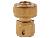 PROTECO rychlospojka na hadici 3/4" STOP, MOSAZ