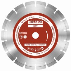 KREATOR KRT080102 - Diamantový kotouč segmentový 230mm UNIVERZAL 3ks sada