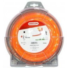 Oregon žací struna hvězda 2,4 mm x 87 m oranžová