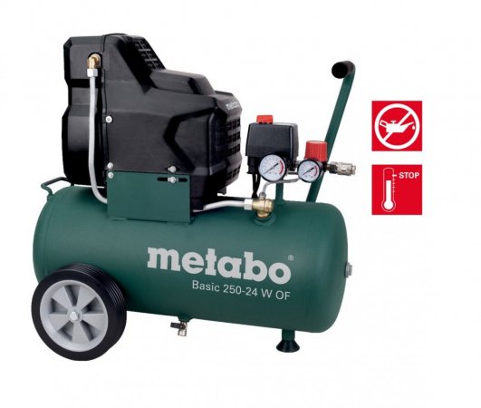 Metabo Basic 250-24 W OF bezolejový kompresor